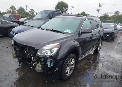 2016 Chevrolet Equinox Lt из США, поврежденный, VIN 2GNALCEK4G6312502